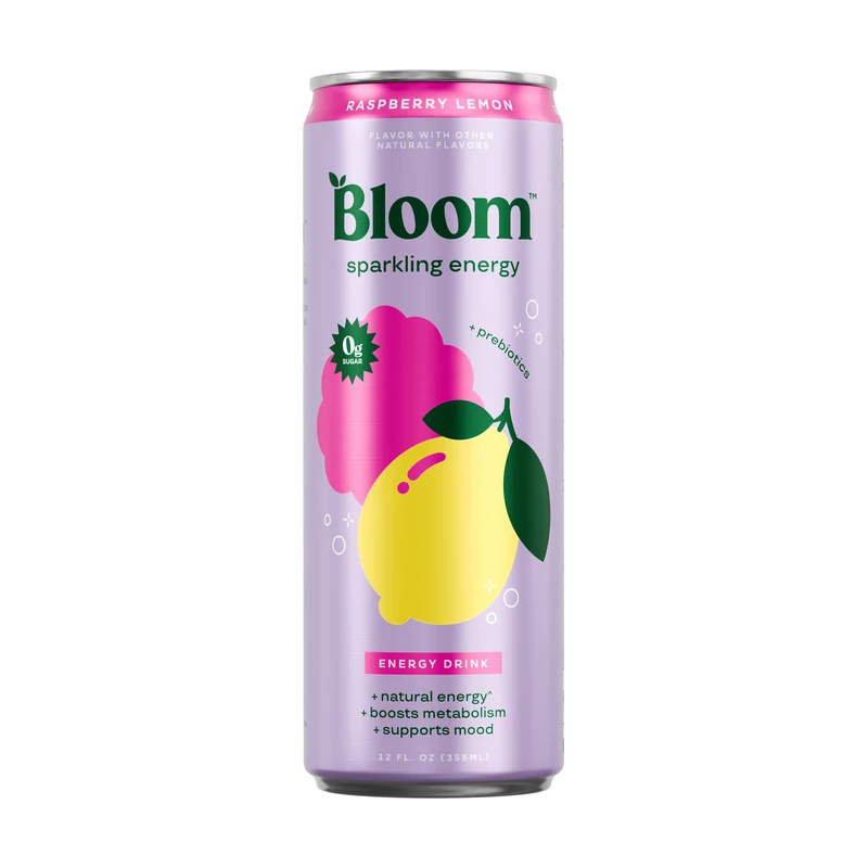 Lata de Bloom Sparkling Energy Raspberry Lemon