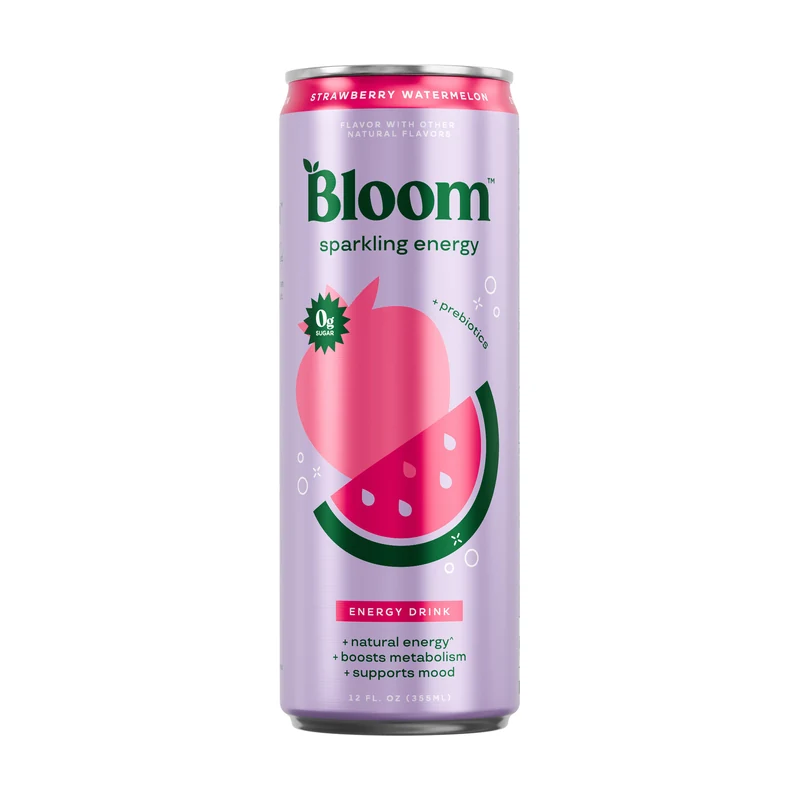 Lata de Bloom Sparkling Energy Strawberry Watermelon
