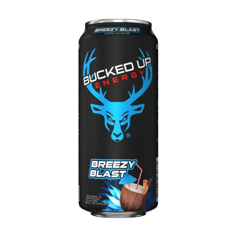 Lata de Bucked Up Energy Breezy Blast