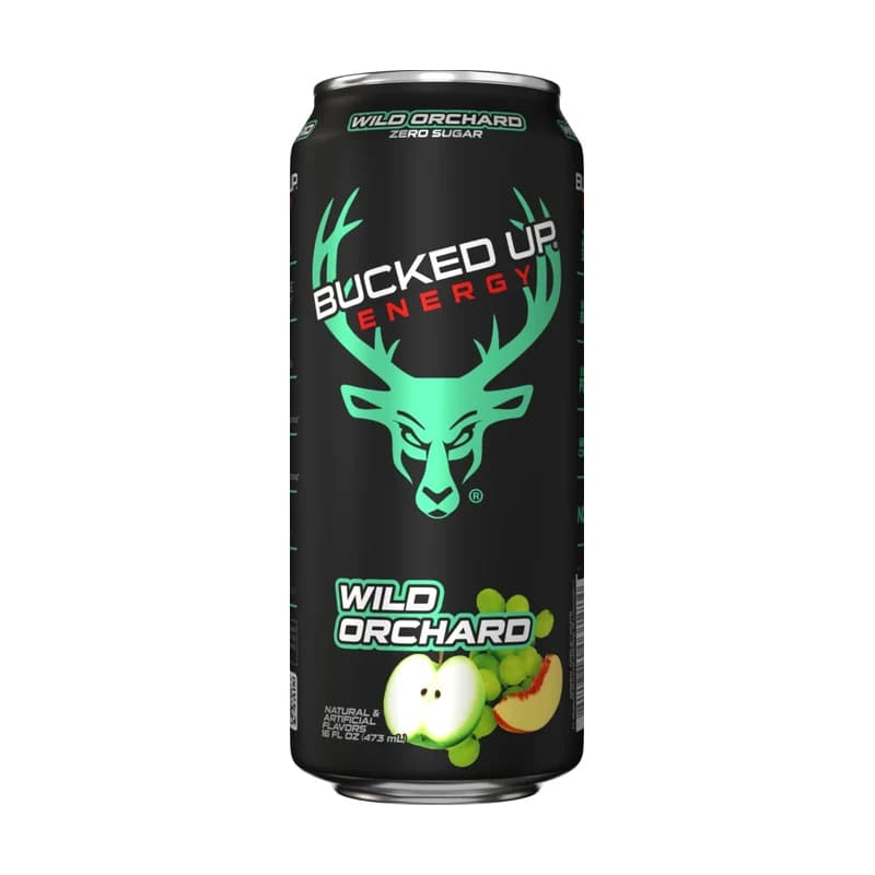 Lata de Bucked Up Energy Wild Orchard