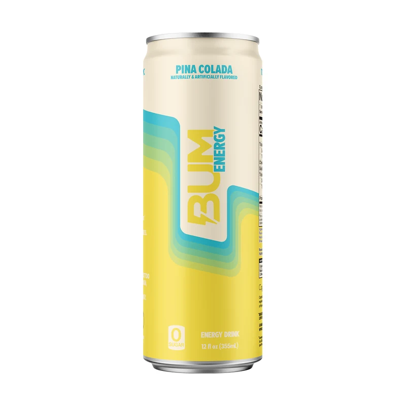 Lata de BUM Energy Piña Colada