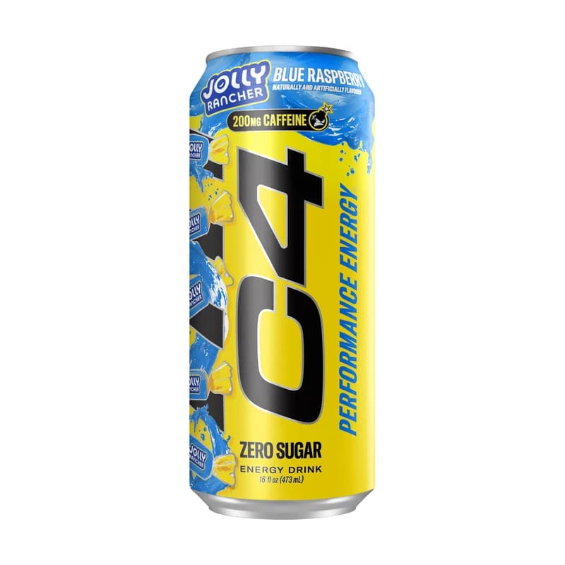 Lata de C4 Performance Energy x Jolly Rancher Blue Raspberry