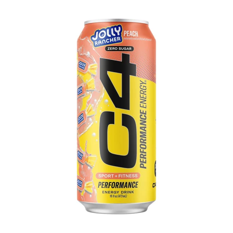 Lata de C4 Performance Energy x Jolly Rancher Peach