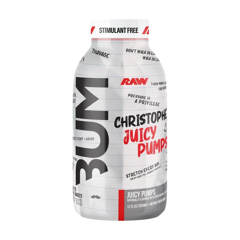 Botella de CBUM Pump RTD Christopher's Juicy Pumps