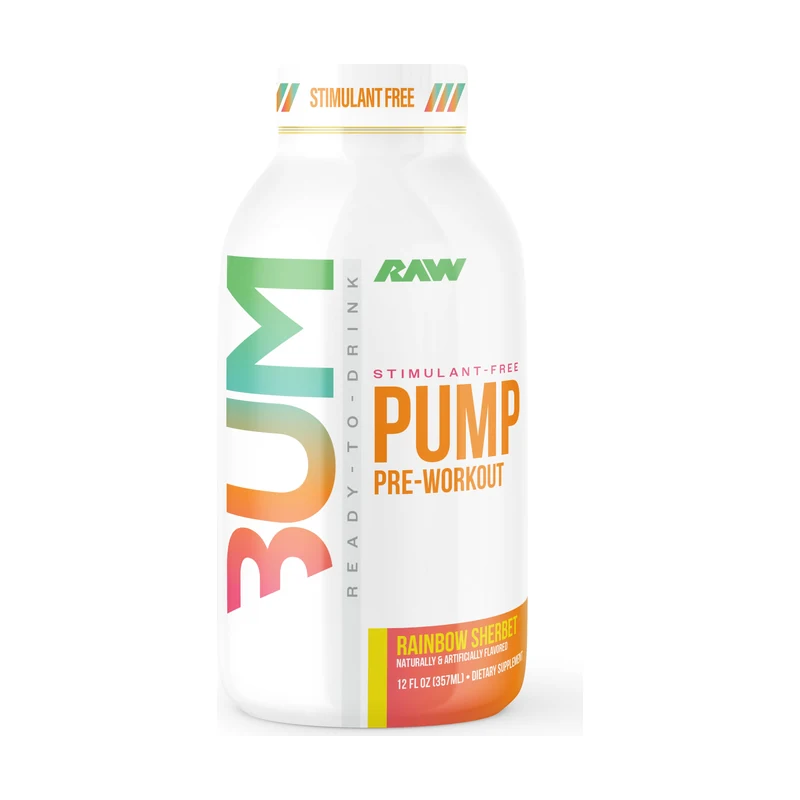 Botella de CBUM Pump RTD Rainbow Sherbet