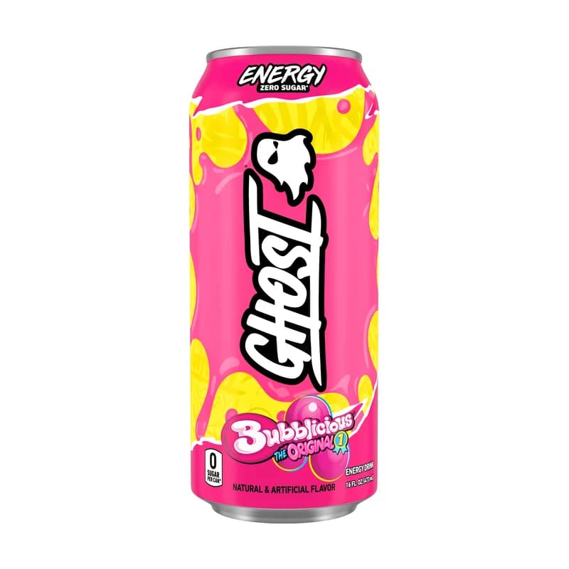 Lata de Ghost Energy x Bubblicious Original