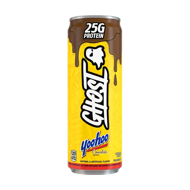 Lata de Ghost Protein Drink x Yoo-hoo Chocolate