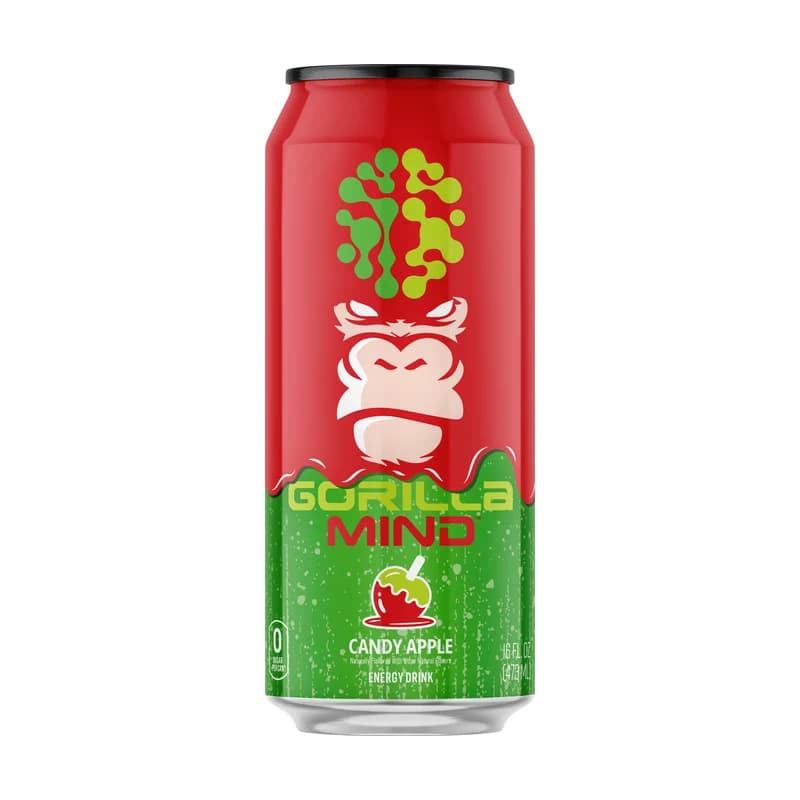 Lata de Gorilla Mind Energy Candy Apple